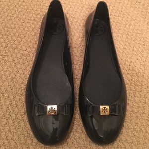 Tory Burch flats--rain shoes